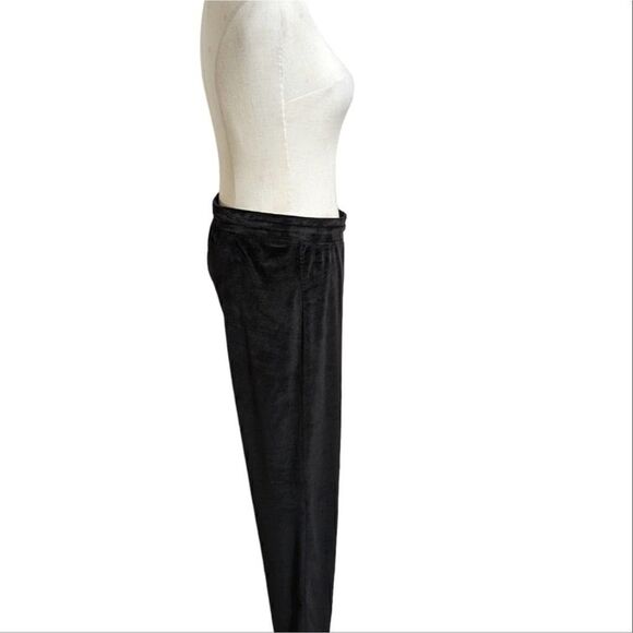 NBA Chicago Bulls Black Velour Pants - Picture 3 of 6
